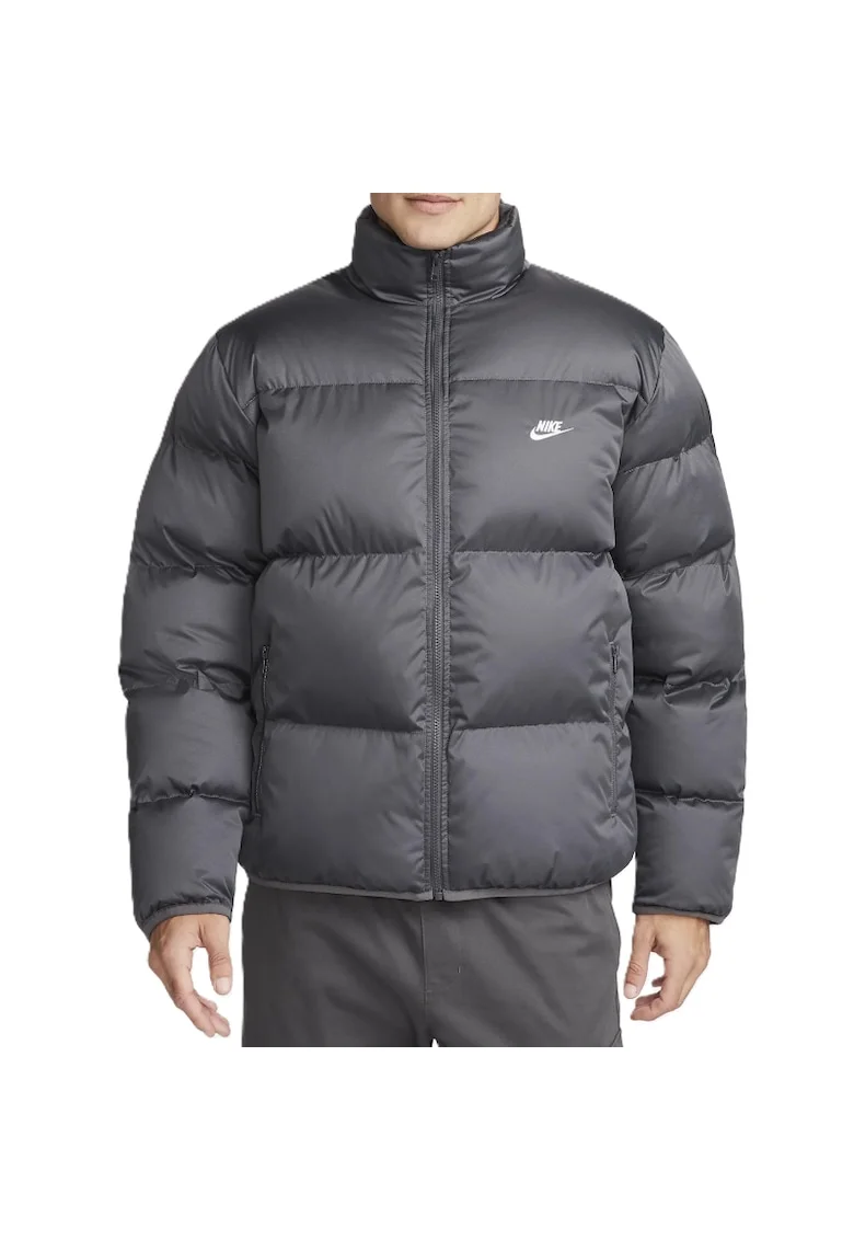 Geaca  pentru Barbati, m nk club puffer jkt, FB7368-068, S INTL, Gri