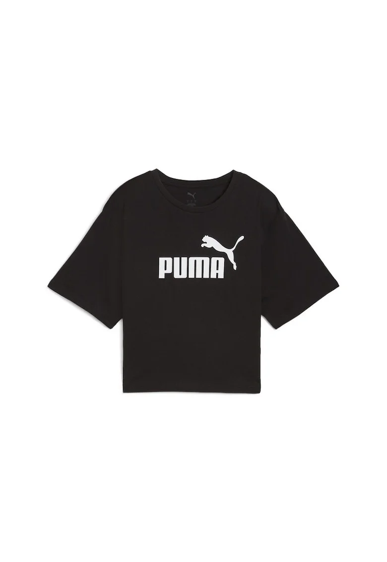 Tricou  pentru Femei, ess cropped no 1 logo relaxed tee, 684972-01, 2XS INTL, Negru