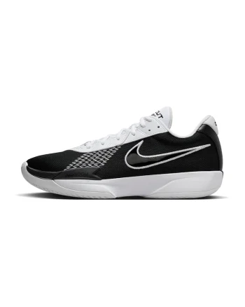 Pantofi Air Zoom G.T. Cut Academy cu logo, pentru baschet, Alb/Negru stins