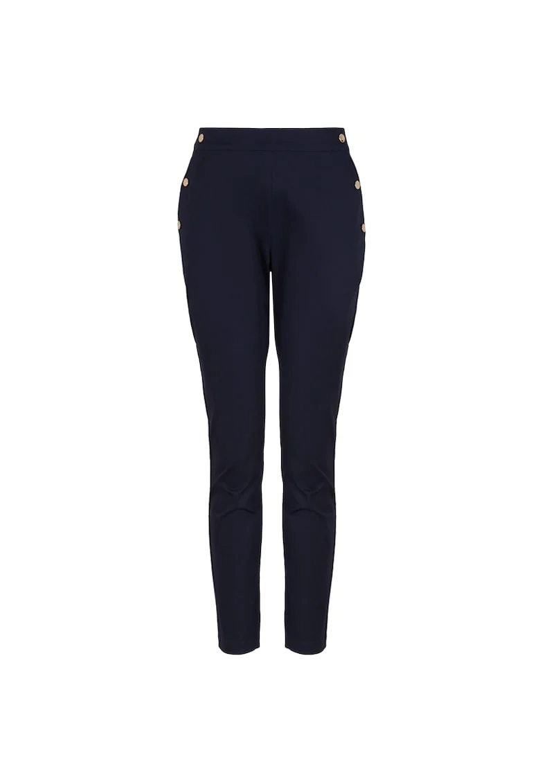 Pantaloni  pentru Femei, w pants oh, 3DTP01-TNEUZ-1555, Albastru, Albastru