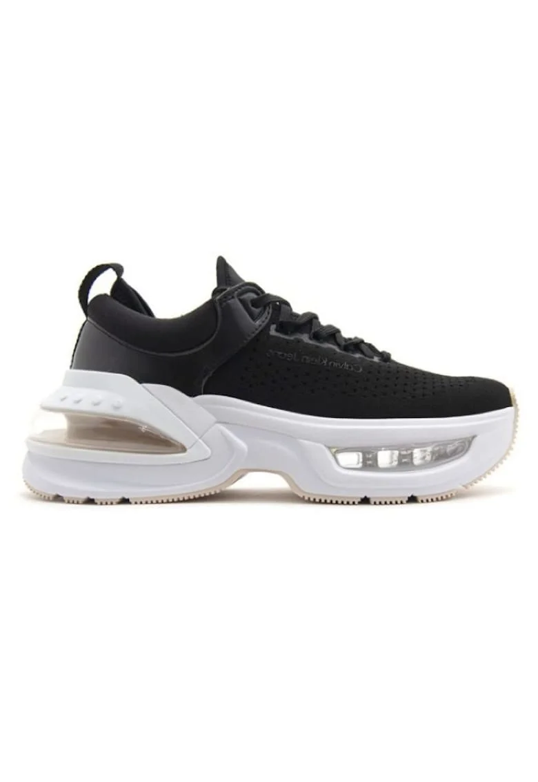 Pantofi sport  pentru Femei, chunky comfair sock ktml mtr, YW0YW01486-0GN, Negru, Negru