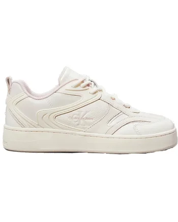 Pantofi sport  pentru Femei, basket cupsole low ml mix, YW0YW01567-02Y, Alb, Alb