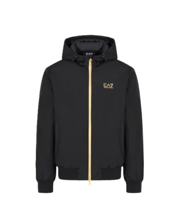 Jacheta  pentru Barbati, m hooded jacket pa, 8NPB21-PNFZZ-0208, Negru, Negru
