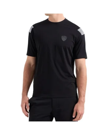Tricou  EA7 Premium Shield Soccer 38849, Negru