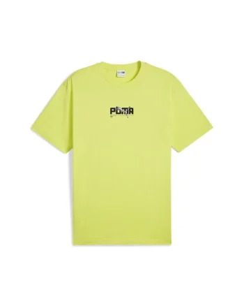 Tricou  pentru Barbati, graphics chrome cat tee, 627888-38, XS INTL, Verde