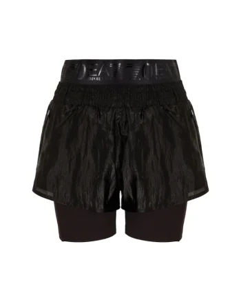 Pantaloni  pentru Femei, w shorts, 3DTS68-TNFQZ-1200, Negru, Negru