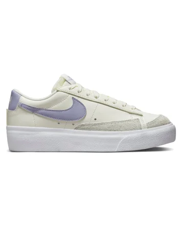 Pantofi sport  pentru Femei, w blazer low platform, DJ0292-114, Alb, Alb