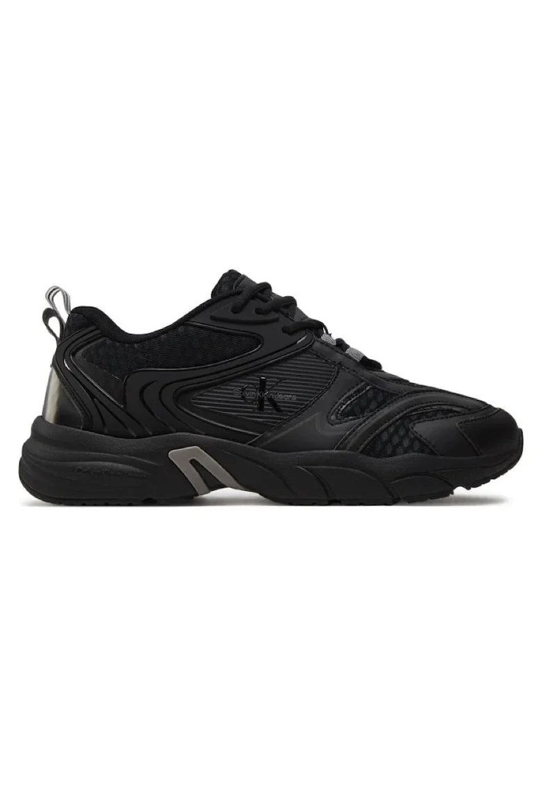 Pantofi sport  pentru Barbati, retro tennis low mix ml met, YM0YM00931-0GT, Negru, Negru