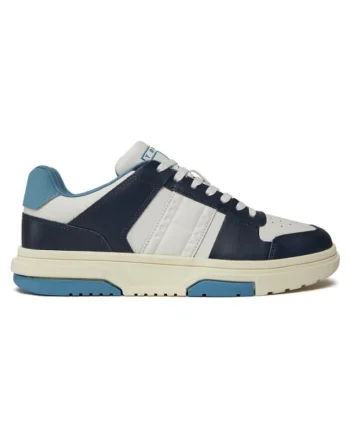 Pantofi sport  pentru Barbati, the brooklyn leather, EM0EM01283-C1G, Albastru, Albastru