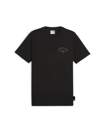 Tricou  pentru Barbati, graphics pizza tee, 625415-01, XS INTL, Negru