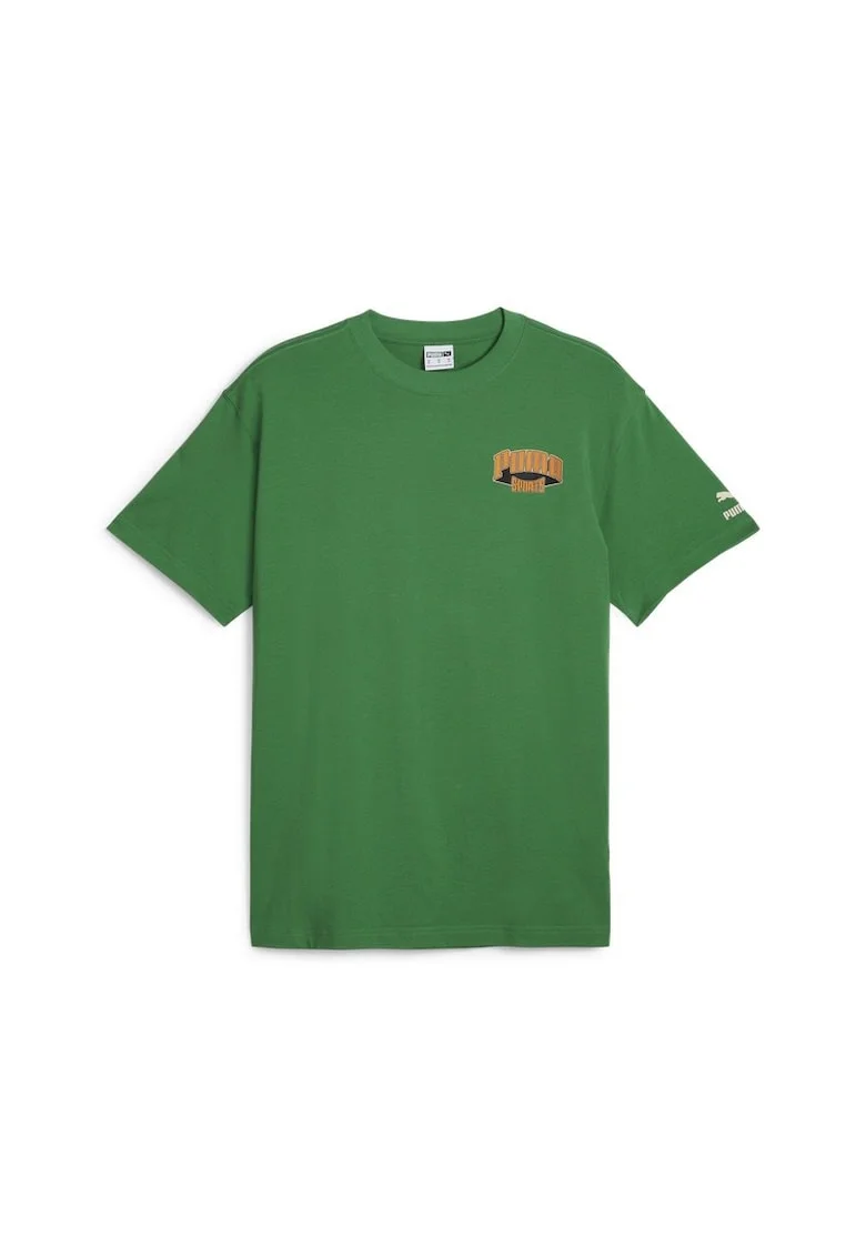Tricou  pentru Barbati, team graphic tee, 624395-86, XS INTL, Verde
