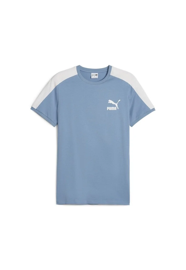 Tricou  pentru Barbati, t7 iconic tee, 538204-20, XS INTL, Albastru