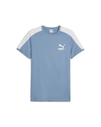 Tricou  pentru Barbati, t7 iconic tee, 538204-20, XS INTL, Albastru