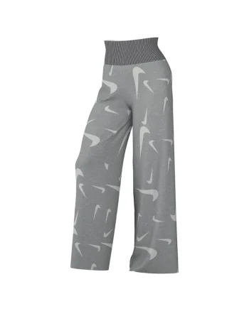 Pantaloni  pentru Femei, w nsw cozy logo aoj knit pant, FD4288-077, Gri, Gri