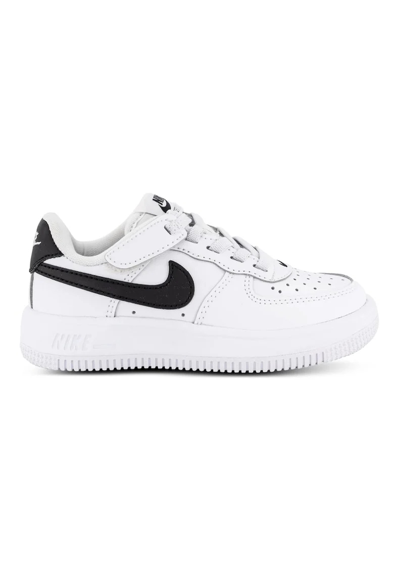 Pantofi sport  pentru Fete, force 1 low easyon bp, FN0237-101, Alb, Alb