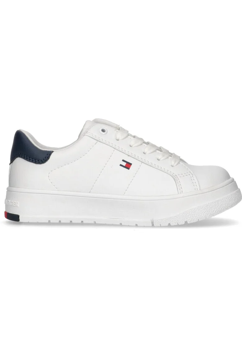 Pantofi sport  pentru Fete, low cut lace-up sneaker, T3X9-33357-1355X336, Alb, Alb
