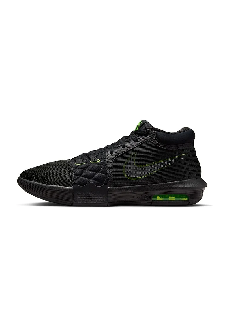 Pantofi cu brant moale, pentru baschet LeBron Witness VIII, Negru