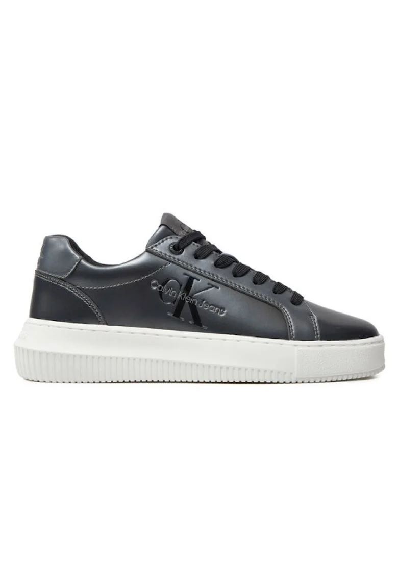 Pantofi sport  pentru Femei, chunky cupsole laceuplth ml mtl, YW0YW01517-0GT, Negru, Negru
