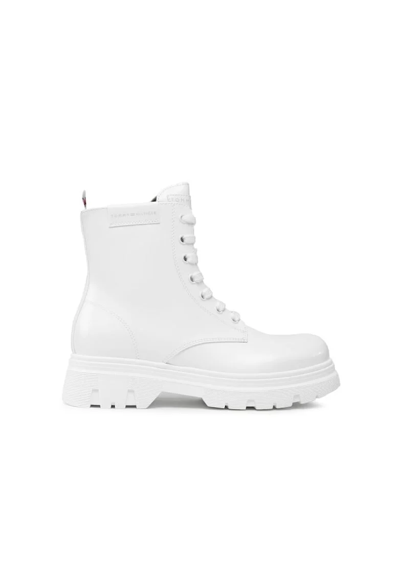 Pantofi sport  pentru Fete, lace-up bootie, T4A5-33030-1453100, Alb, Alb