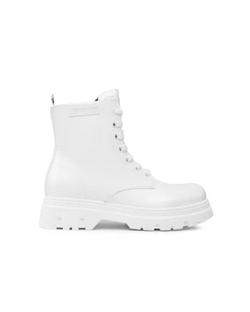 Pantofi sport  pentru Fete, lace-up bootie, T4A5-33030-1453100, Alb, Alb