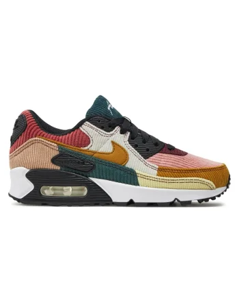 Pantofi sport  pentru Femei, w air max 90 cordairoy, FB8455-001, 36 5, Negru, Negru