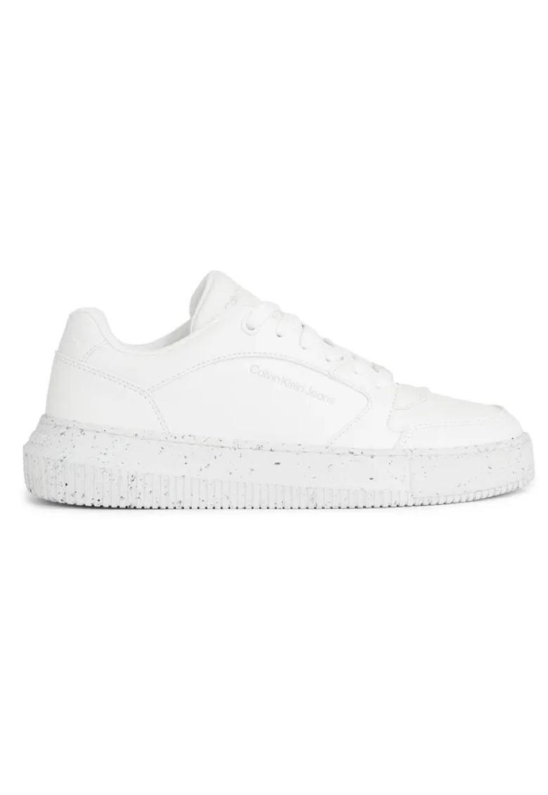 Pantofi sport  pentru Femei, chunky cupsole low lth eco, YW0YW01179-0K8, Alb, Alb