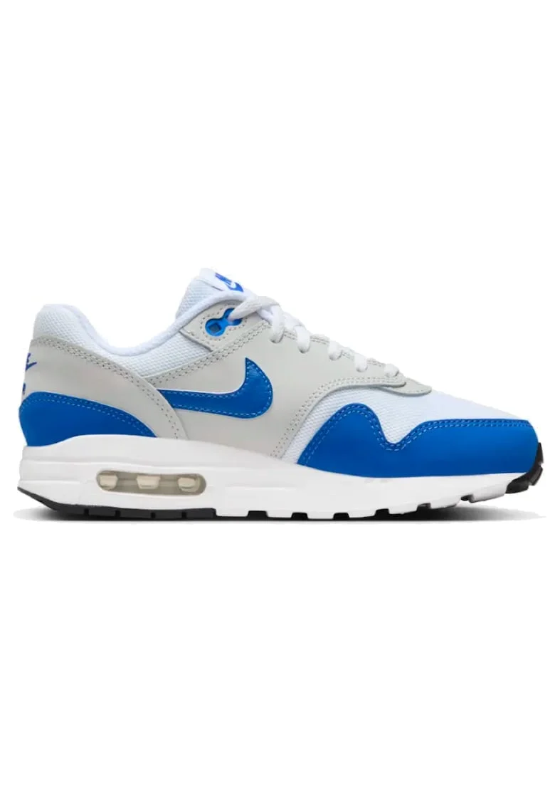 Pantofi sport  pentru Fete, air max 1 bg, DZ3307-104, Alb, Alb