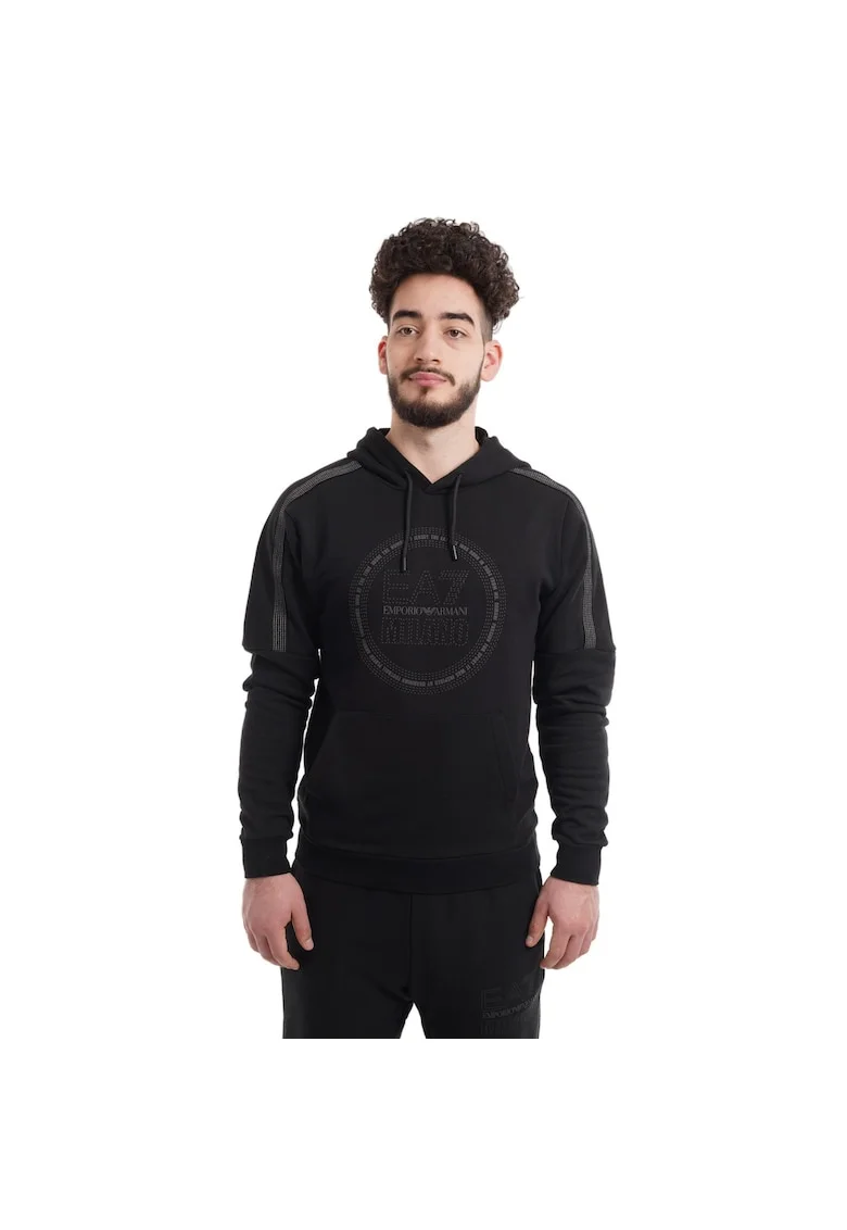 Hanorac Emporio Armani  Train Logo Series M Hoodie RN Milano 3DPM65PJTKZ01200