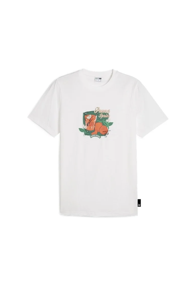 Tricou  pentru Barbati, graphics spritz tee, 625414-02, XS INTL, Alb