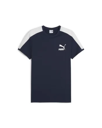 Tricou  pentru Barbati, t7 iconic tee, 538204-14, XS INTL, Albastru