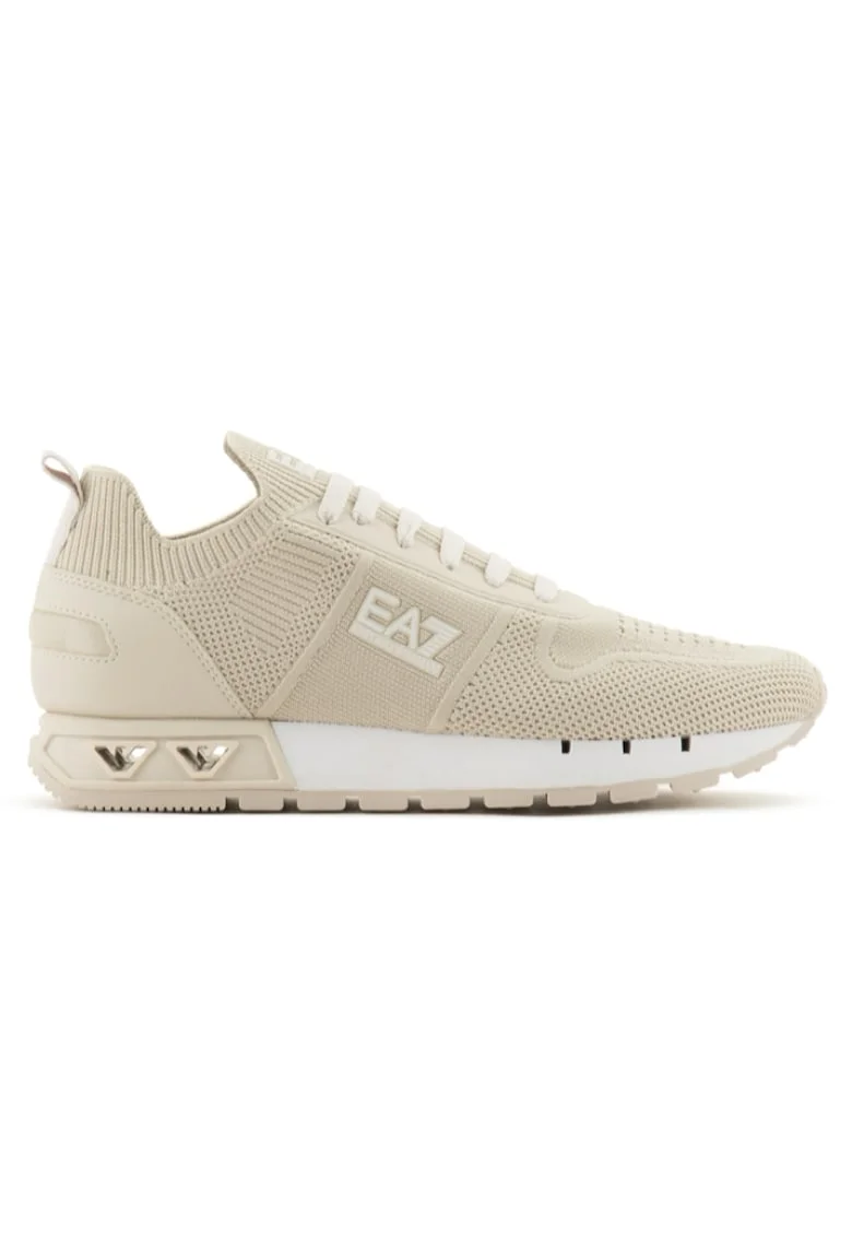 Pantofi sport  pentru Femei, black white legacy knit, X8X171-XK373-T498, Bej, Bej