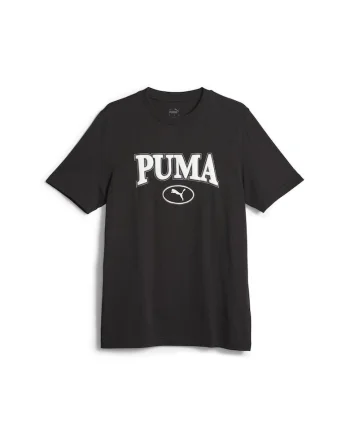 Tricou de bumbac cu imprimeu logo Squad, Negru