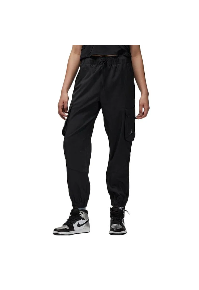 Pantaloni  pentru Femei, w j spt tunnel pant, DQ4451-010, Negru, Negru