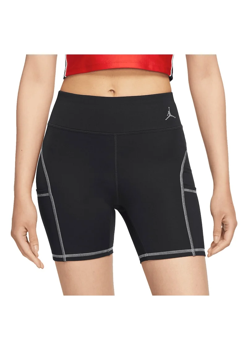 Colanti  pentru Femei, w j spt leg short, DX0461-010, Negru, Negru