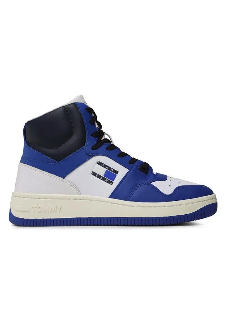 Pantofi sport  pentru Barbati, tj mid cut basket, EM0EM01164-C66, Albastru, Albastru