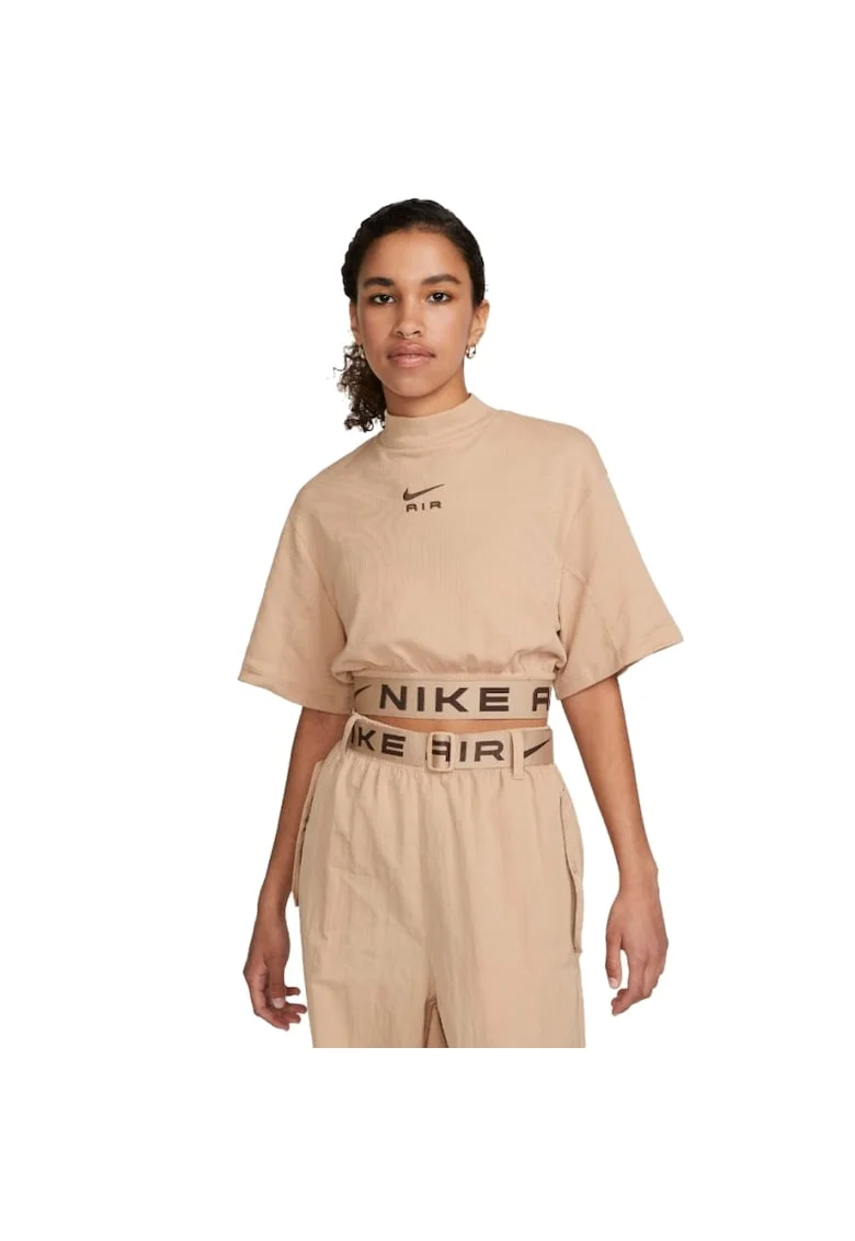 Tricou  W NSW AIR SS CROP TOP, FB8246-200, Femei, Maro, Maro