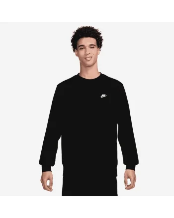 Bluza  pentru Barbati, m nk club ft crew, FN3888-010, XS INTL, Negru
