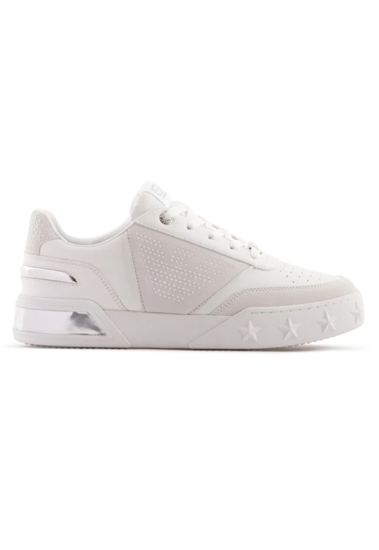 Pantofi sport  pentru Femei, Gold Star Woman, X7X006-XK296-M696, Alb, Alb