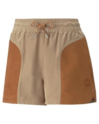 Pantaloni  pentru Femei, infuse woven shorts, 538356-89, Bej, Bej