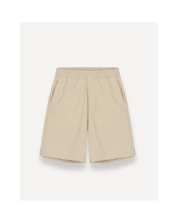 Pantaloni scurti uni din amestec de bumbac