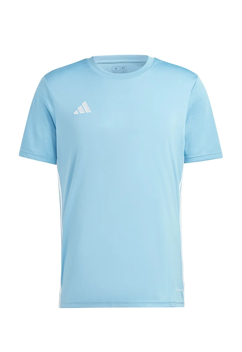 Tricou slim-fit pentru fotbal Tabela 23, Albastru glaciar