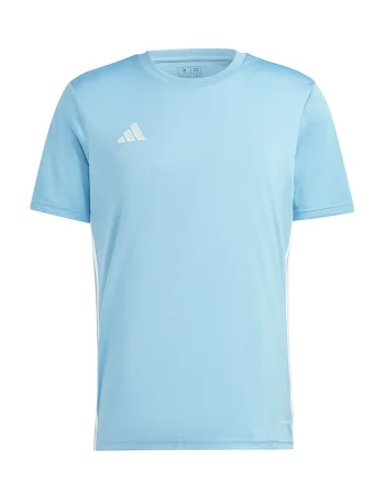 Tricou slim-fit pentru fotbal Tabela 23, Albastru glaciar