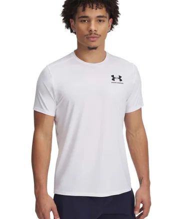 Tricou cambrat pentru fitness Heatgear, Alb murdar