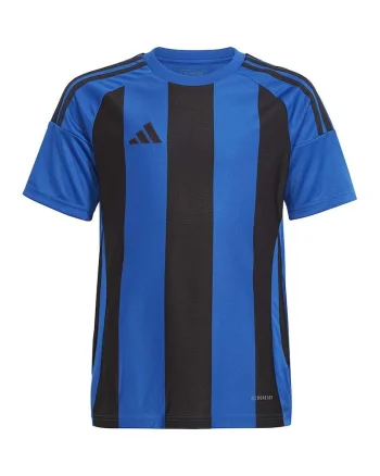 Tricou cu imprimeu pentru fotbal, Negru/Albastru royal