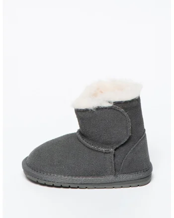 Ghete de iarna din piele intoarsa Toddle