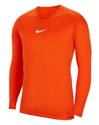 Bluza slim fit cu tehnologie Dri Fit si logo, Portocaliu