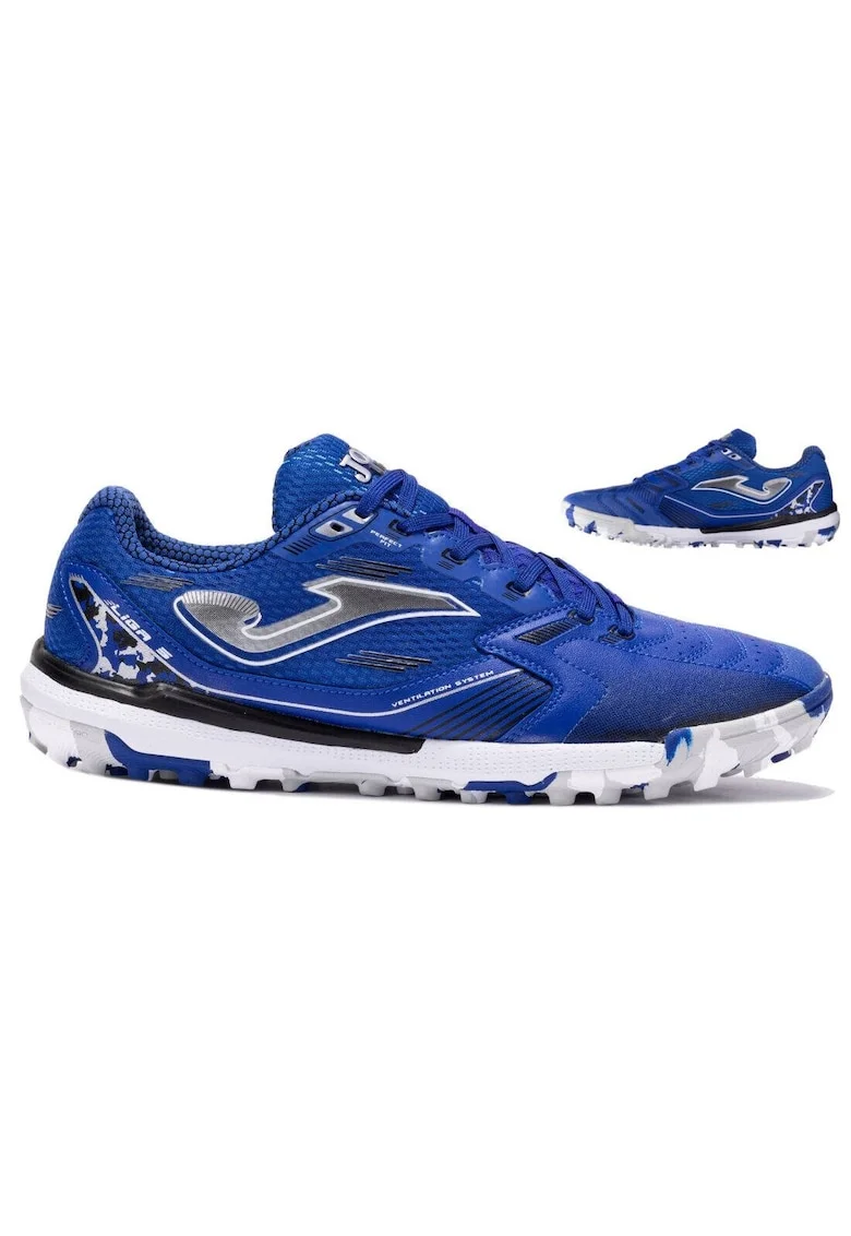 Ghete fotbal Liga 5 pentru teren sintetic LIGS2505TF,  Albastru, Albastru