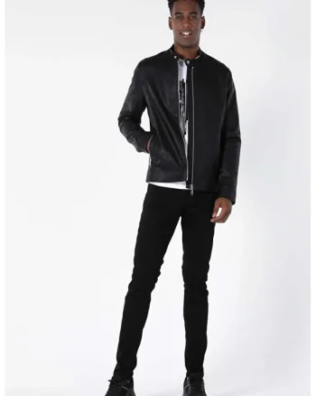 Jacheta De Barbati Negru Slim Fit Cl1050095 8683197062543