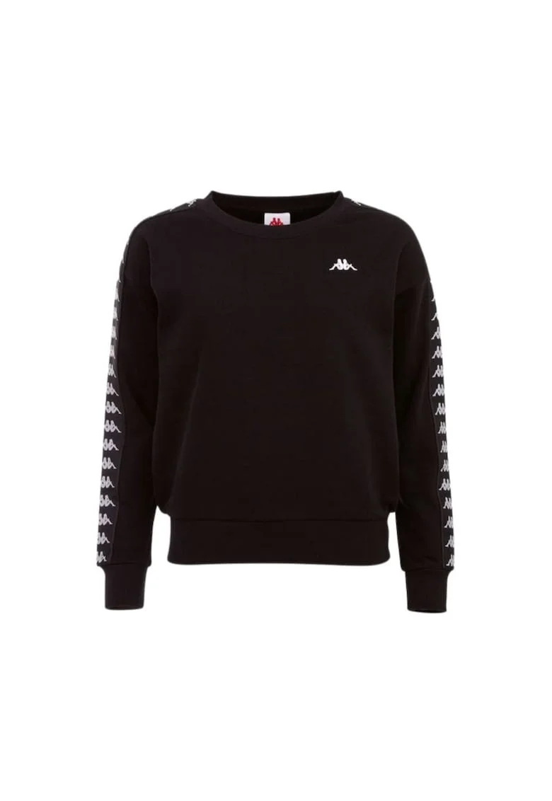 Bluza dama,  Poliester/ Bumbac, Negru/ Alb,