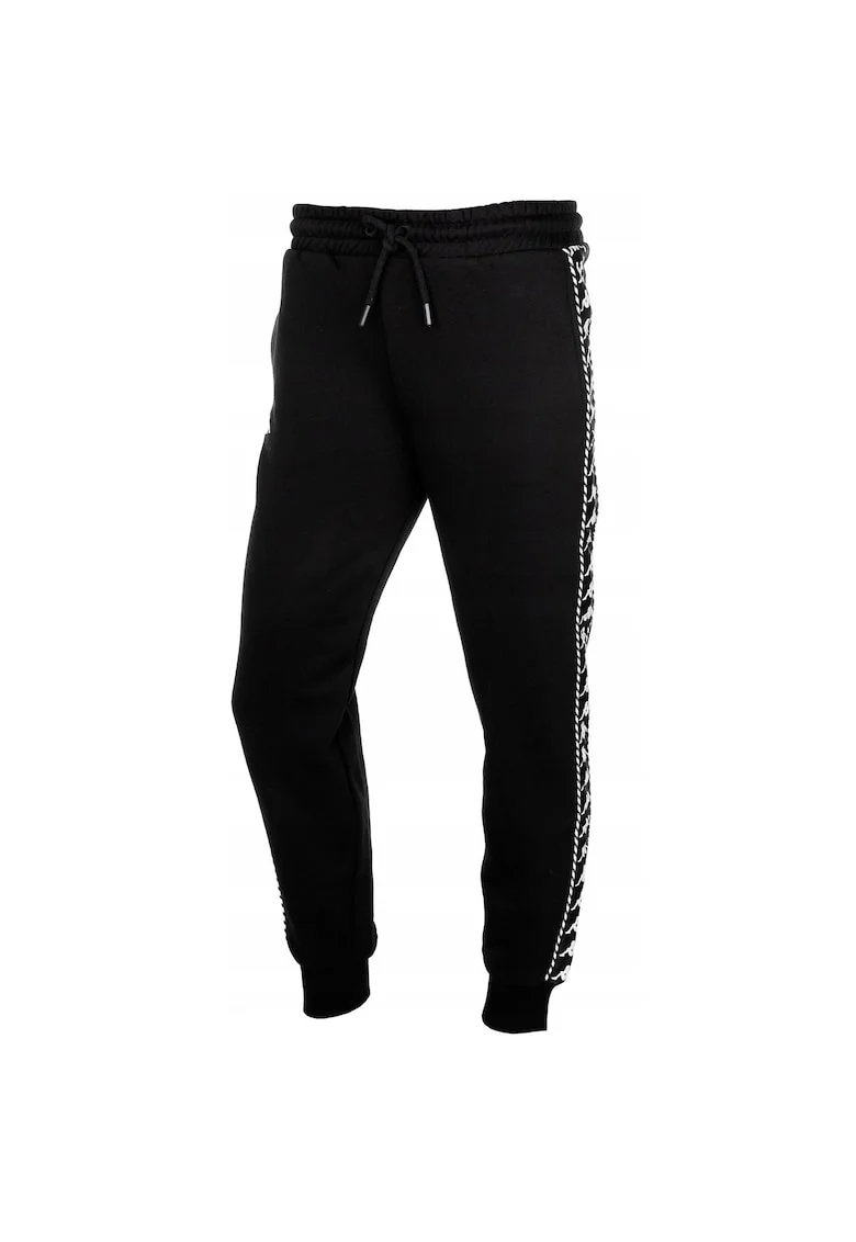 Pantaloni sport dama  bumbac/poliester, negru,
